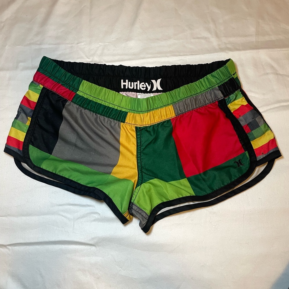 Hurley Patchwork Shorts - Womens